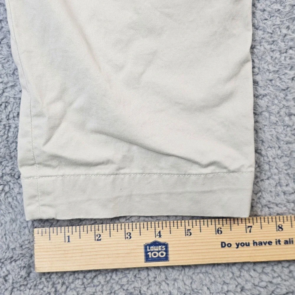 Polo Ralph Lauren Polo Chino Pants Mens 38x32 Beige Slim Stretch Straight Casual